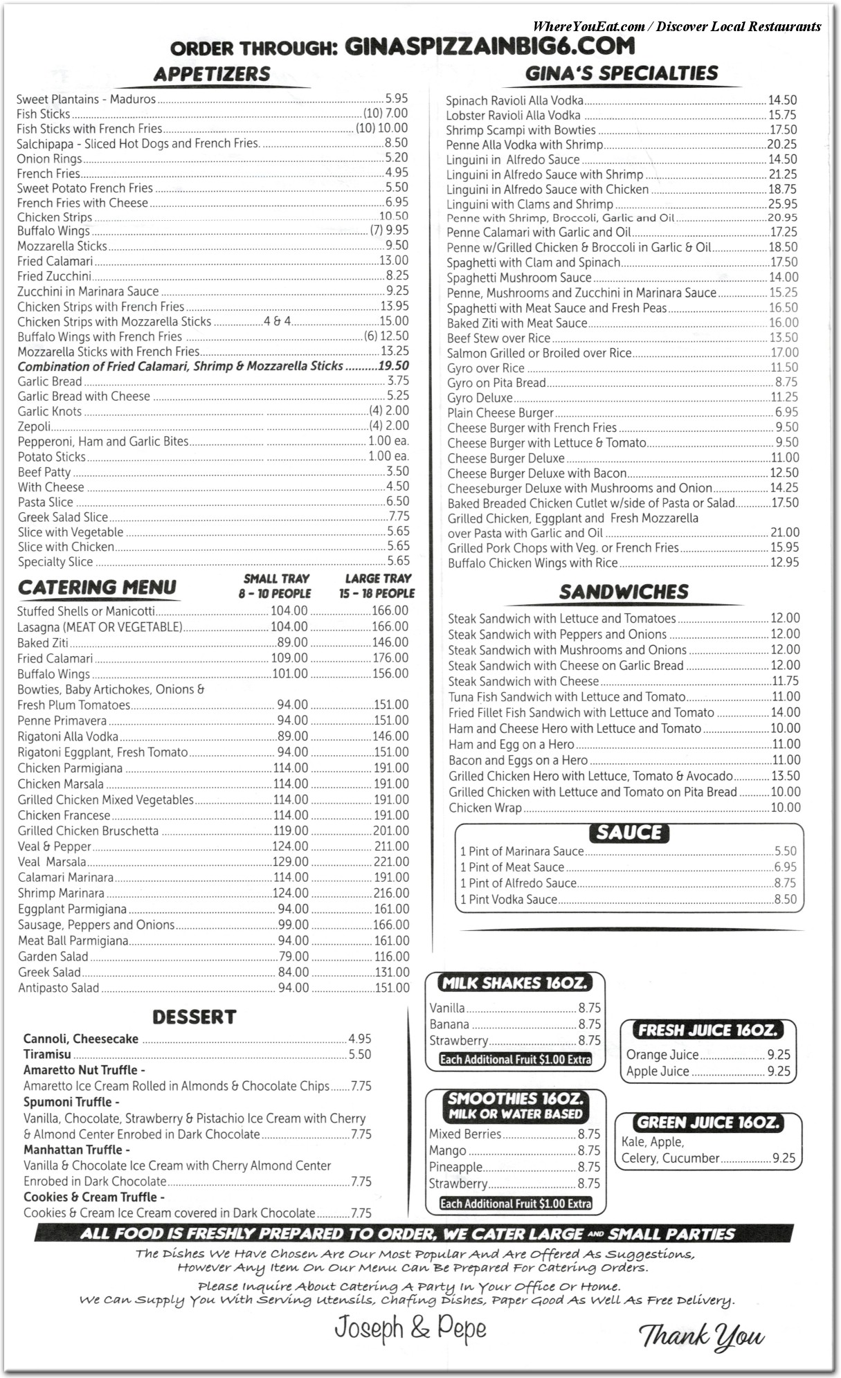 Our Foods